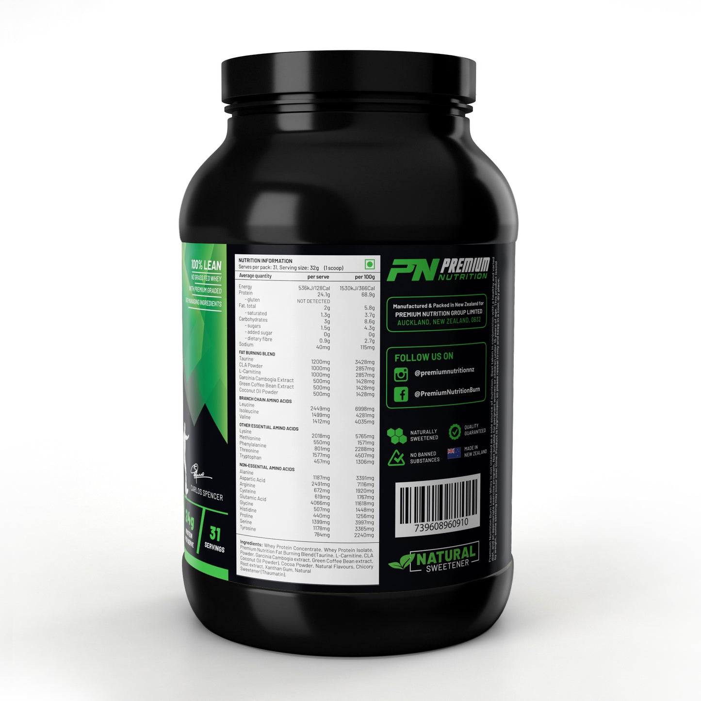 BURN Lean Whey Protein 1KG