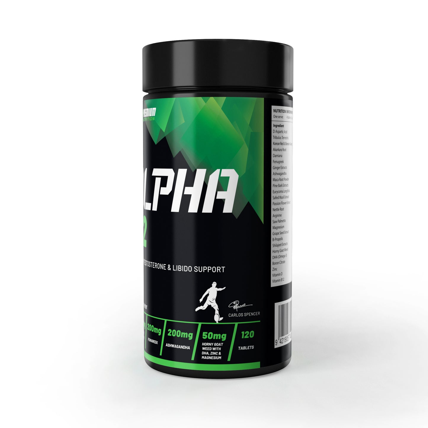 ALPHA V2 💪 Test Booster with Shilajit