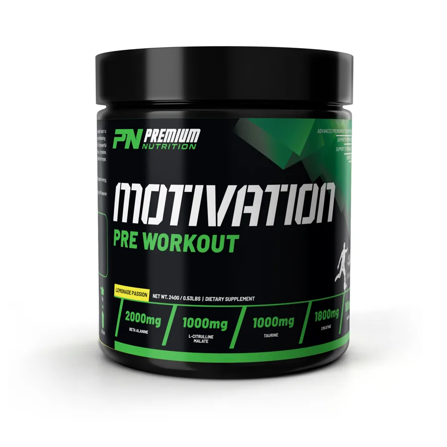 Premium Nutrition Motivation Pre Workout